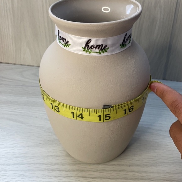 Hand painted glass vase - Picture 10 of 10